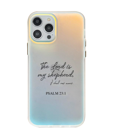 Psalm 23:1 | Bible Verse | Pop Case Aurora Gradient Phone Case