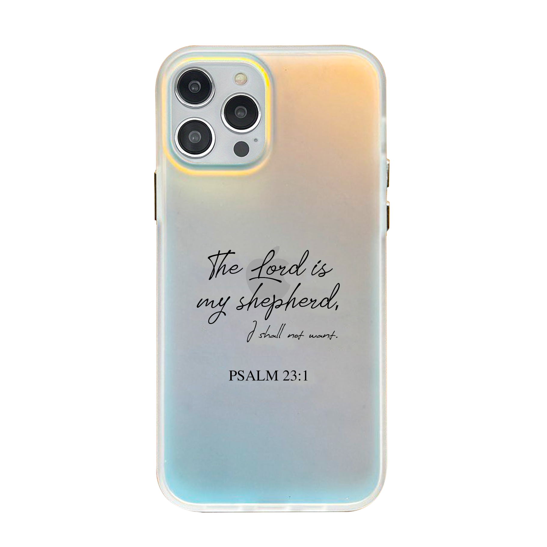 Psalm 23:1 | Bible Verse | Pop Case Aurora Gradient Phone Case