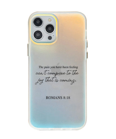 Romans 8:18 | Bible Verse | Pop Case Aurora Gradient Phone Case
