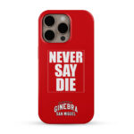 Ginebra Never Say Die Case